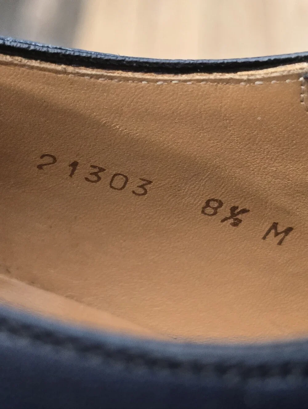Magnanni, Marco II Monk Strap Dress Shoes, Blue Leather, Sz 8.5M